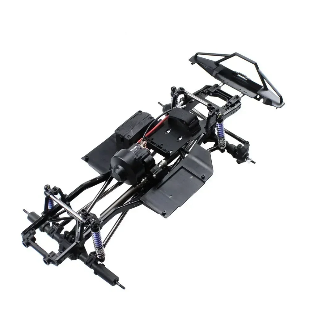 Telaio assemblato con passo da 313 mm e 12,3 pollici per veicoli cingolati 1/10 RC SCX10 SCX10 II 90046 90047