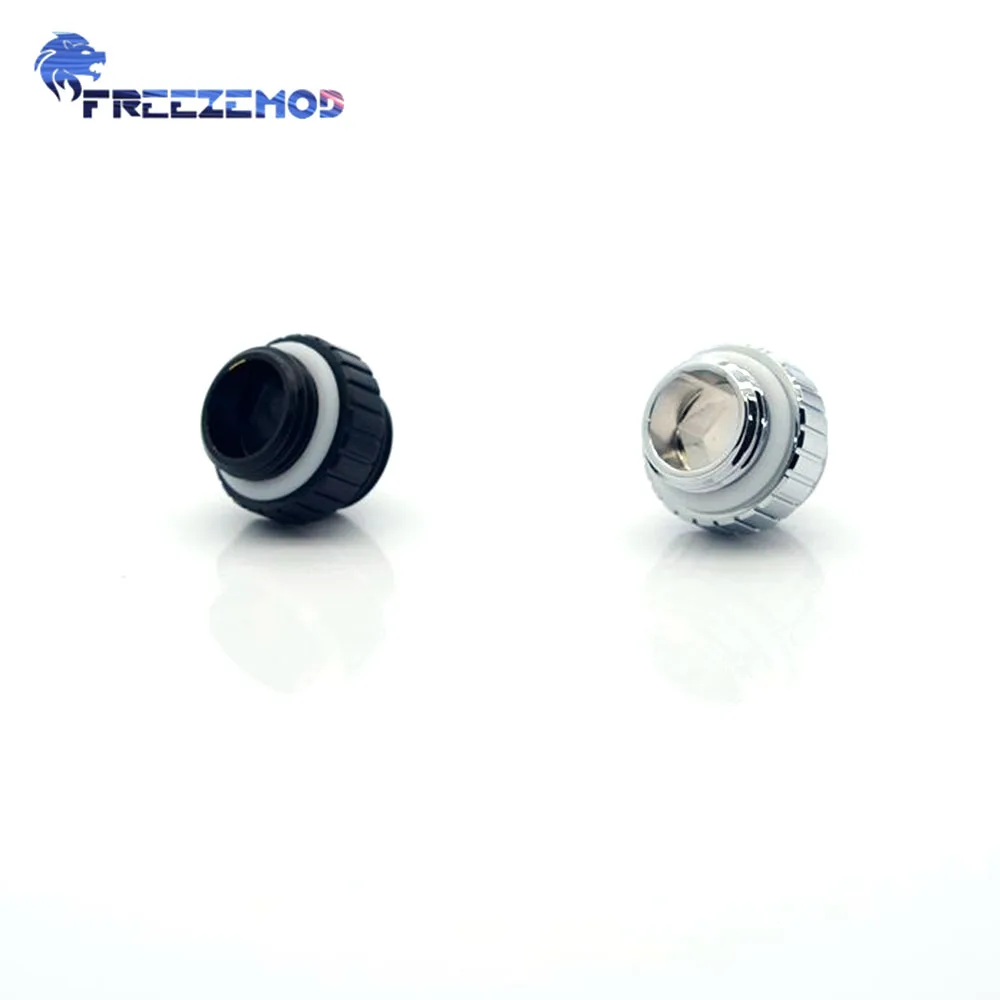 FREEZEMOD Male-Male G1/4 ''Thread Mini Dual External Thread Hexagonal Fixed Adapter Double Male Fitting Water Cooler BDS-MN