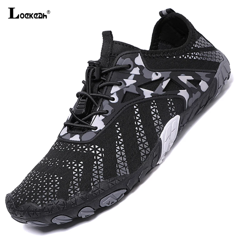 

Outdoor Wading Shoes Quick-Dry Anti-Slip Aqua Sneakers Unisex Lightweight Soft Sole Beach Water Sports Shoes Upstream Footwear