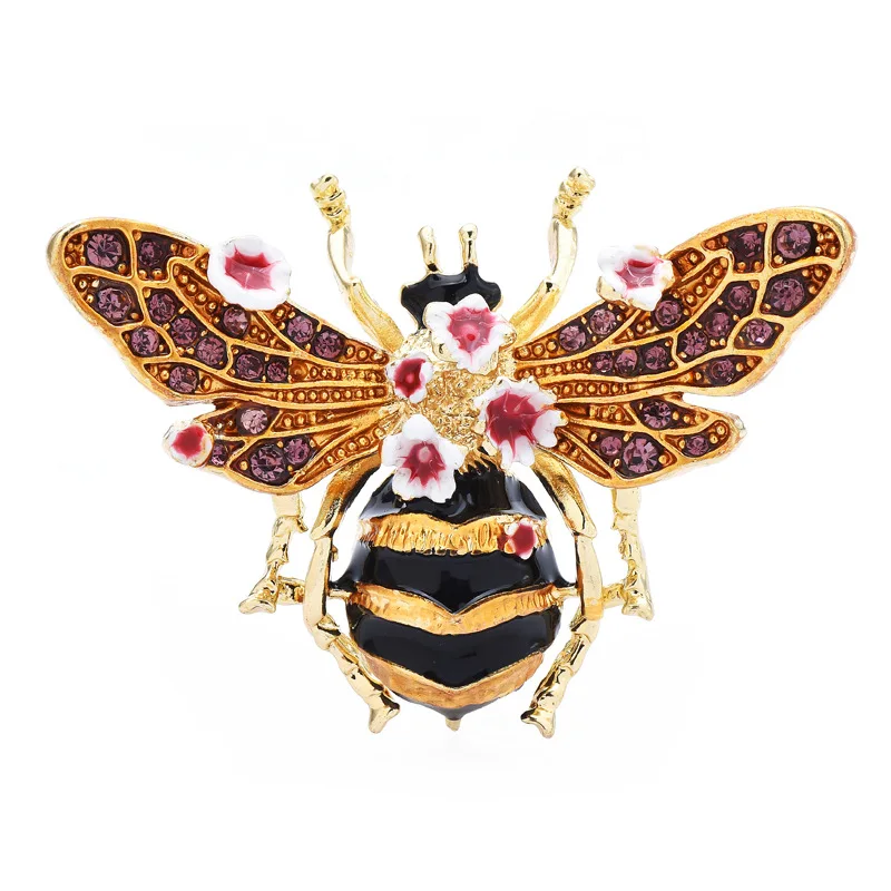 

Adorable Vintage Bee Brooch Pin - Enamel Lapel Pin for Women andGirls - Perfect Accessory for Any Outfit