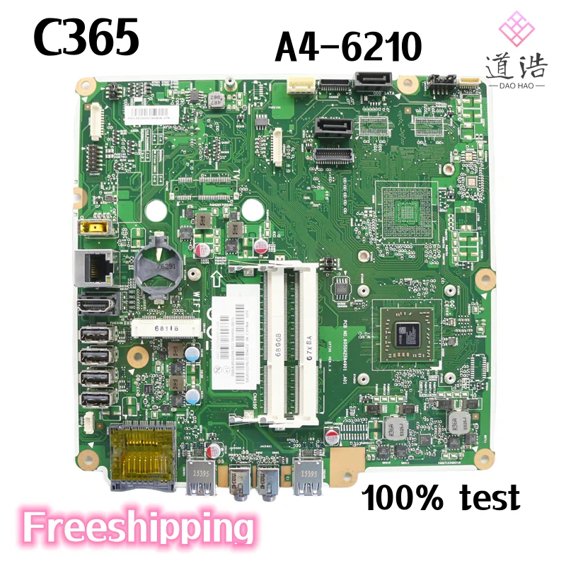 

CFT3S для материнской платы Lenovo C365 AIO 6050A2594901.A01 5B20G92746 A4-6210 CPU DDR3 UMA материнская плата 100% протестирована полностью работает