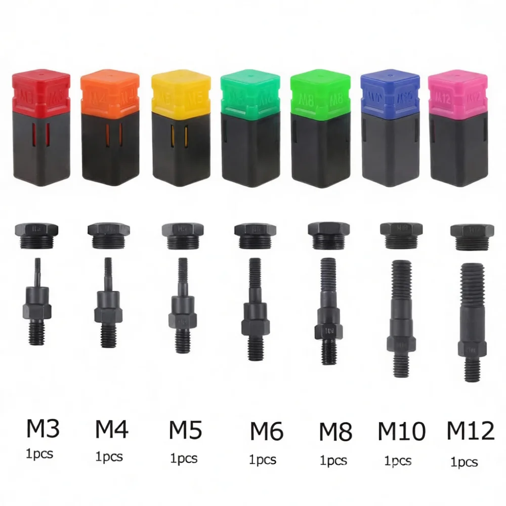 Portable Manual Rivet Tool Threaded Nut Setter M3 M12 Metric Imperial For Archery Accessory Setup Industrial Repairing