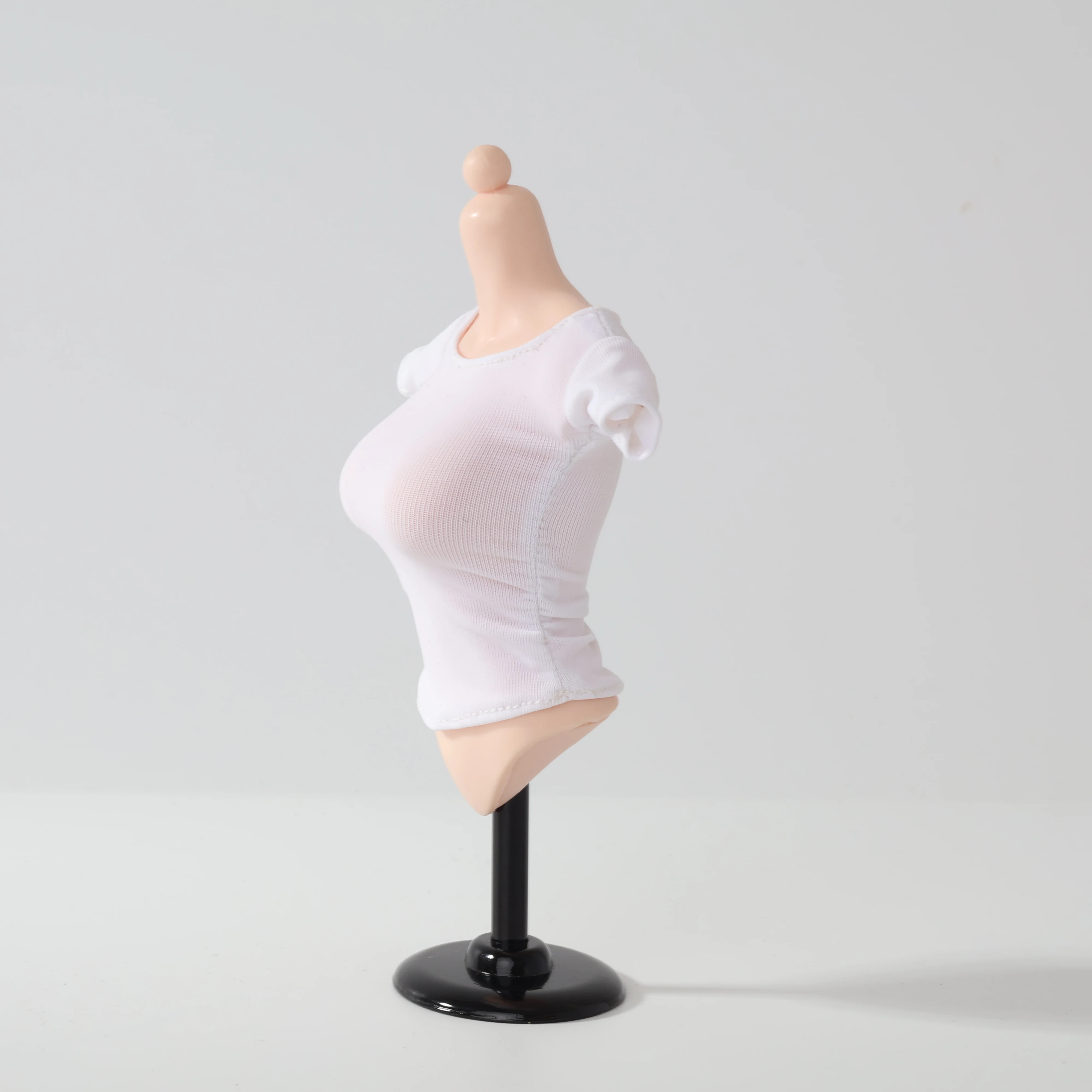 ICE TOYS IC1022 1/6 Maßstab Damen Enges Plissiertes Kurzarm-T-Shirt, Puppenkleidung Zubehör für 12 Zoll weibliche Actionfigur – Detail 6