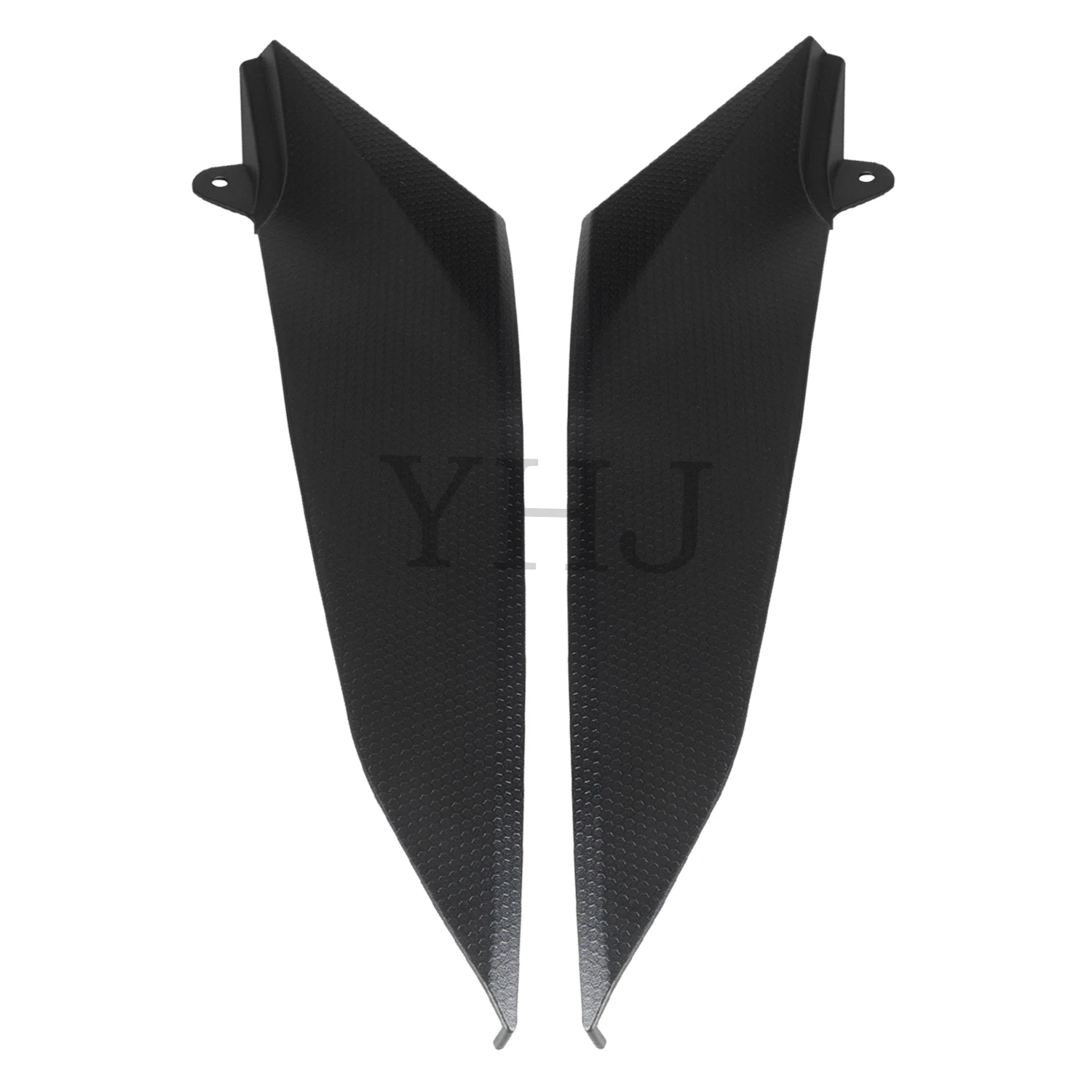 

Motorcycle Carbon Fiber Style Fairing Fuel Tank Side Panels Trim Cover For Yamaha YZF R1 2004-2005-2006 Black