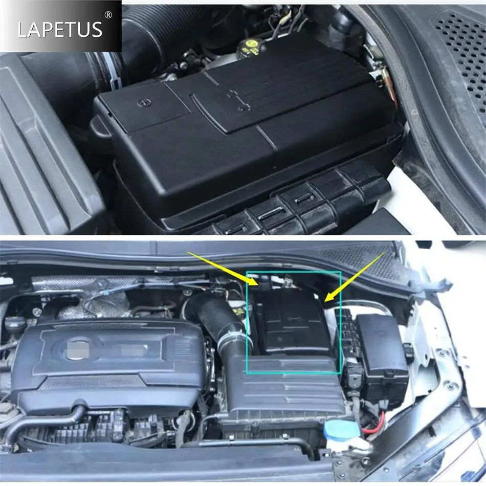 

Engine Battery Anode Negative Electrode Molding Protection Cover For Volkswagen Passat B8 2016 - 2019 Plastic Auto Accessories