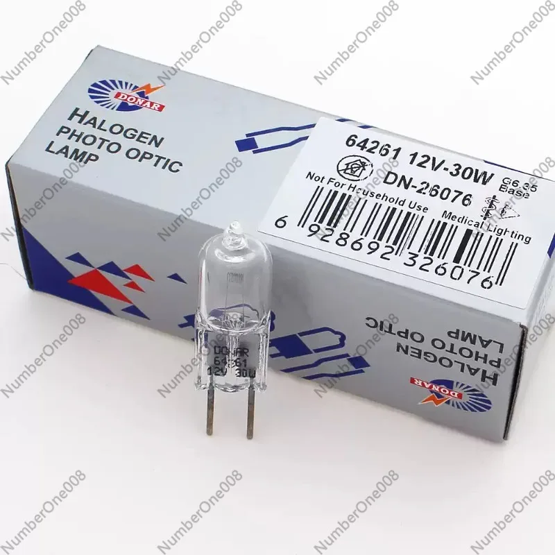 2pcs 22.8V 40W Halogen Lamp Bead 018769 Single Hole Cold Light Operating Room Shadowless Light Bulb for Medical Use