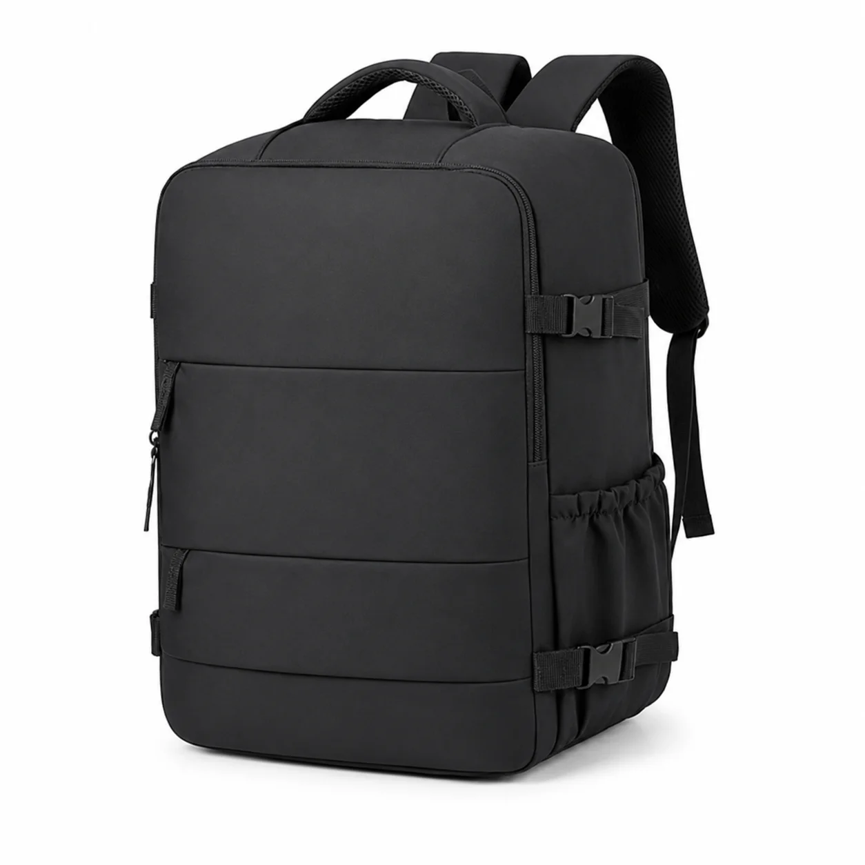 Large Capacity Travel Backpack for Men and Women 14 Inch Laptop Bag 180 Degree Opening Carry On Backpack with Luggage Strap