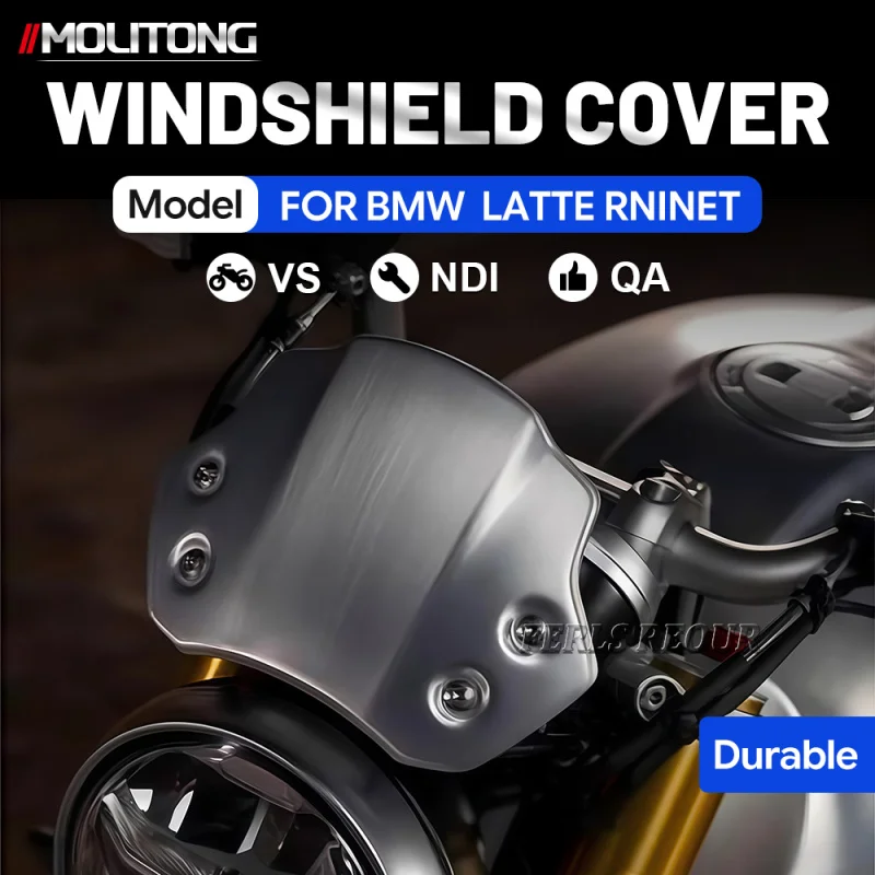 

Universal Motorcycle Windshield, Anti-Scratch Acrylic Touring & Long Ride