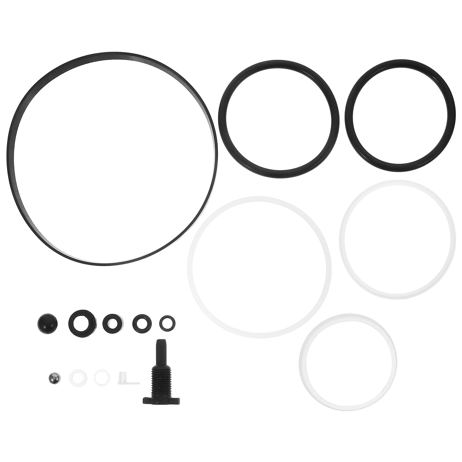 جاك طقم تصليح كرات الصلب مضخة النوى الغبار صمام أدوات السيارات أجزاء الإطارات الطابق ختم عدة اسطوانة أفقية #4