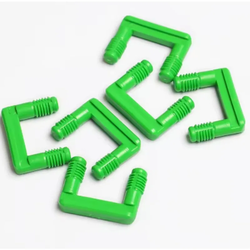 400Pcs Invisible Plastic U Shaped Cabinet Sliding Connecting Clip Joiner