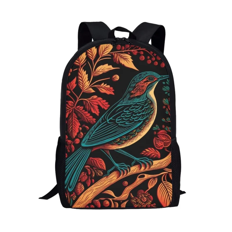 

Hot Animals Birds Print Backpack For Kids Children Schoolbag Teen Boys Girls Bag School Student Book Large Capacity Backpack