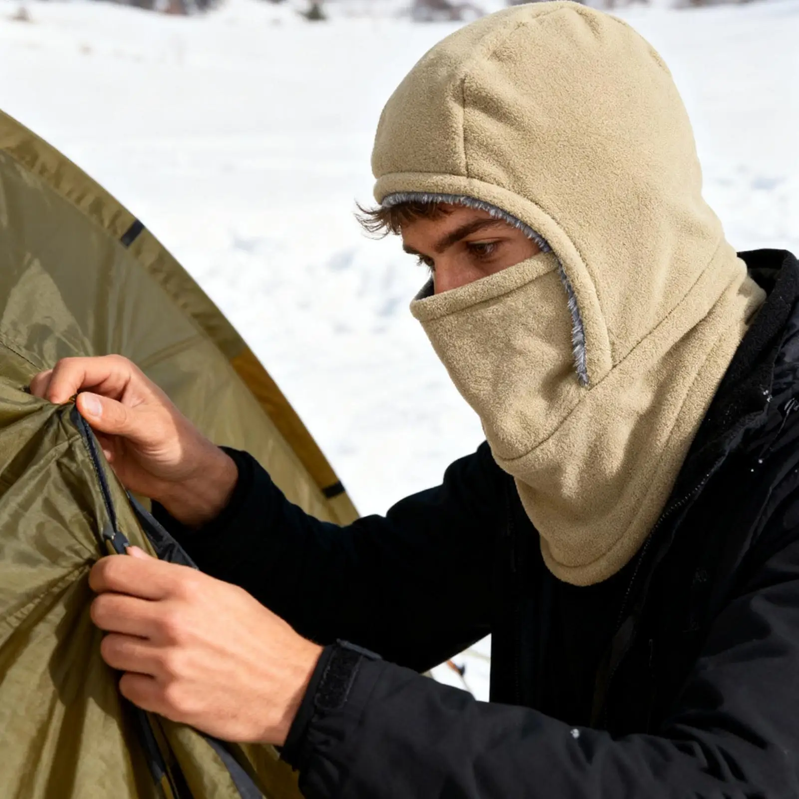 غطاء وجه للتزلج الحراري المقاوم للرياح لتدفئة الرقبة - للنساء للتزلج على الجليد والتزلج والتزلج والمشي لمسافات طويلة والجري وركوب الدراجات #1