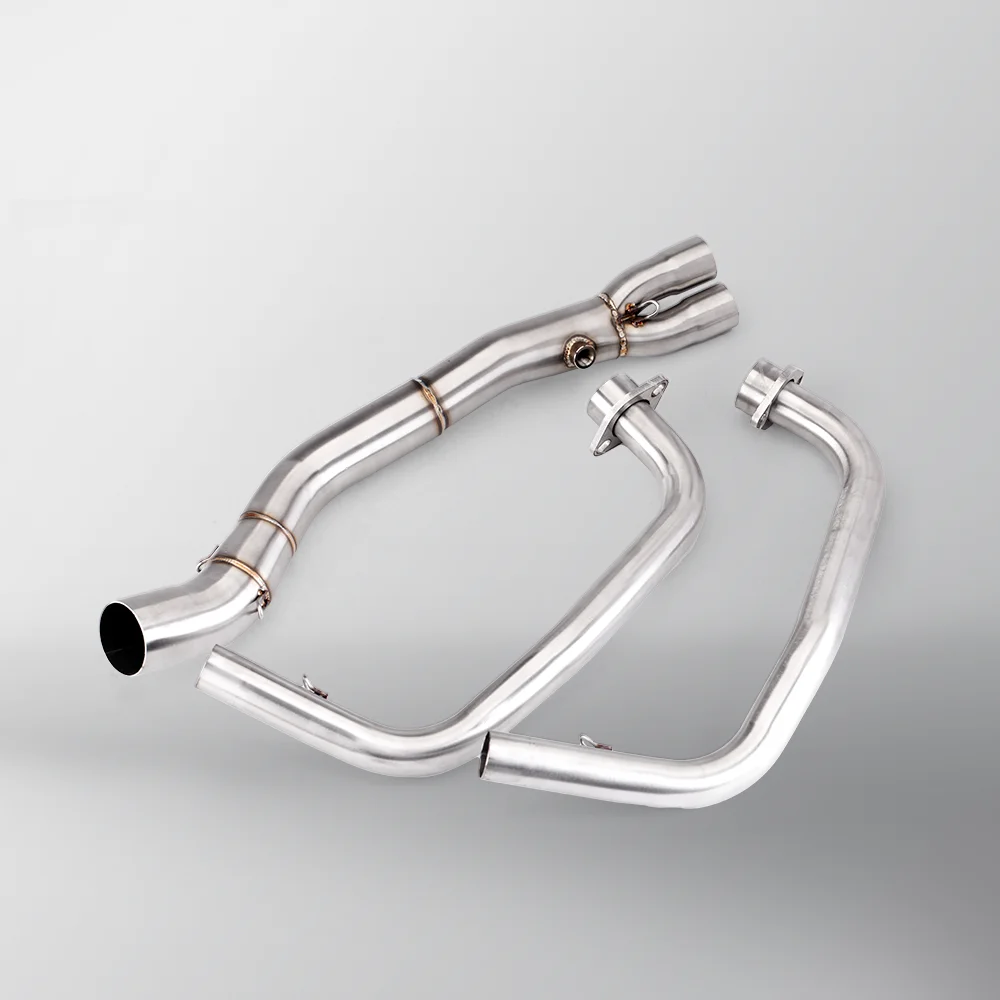 

For Motorcycle Front Connecting Pipe Set R3 R25 MT03 Silp On 51MM Muffler Exhaust System Muffler 2015-2024