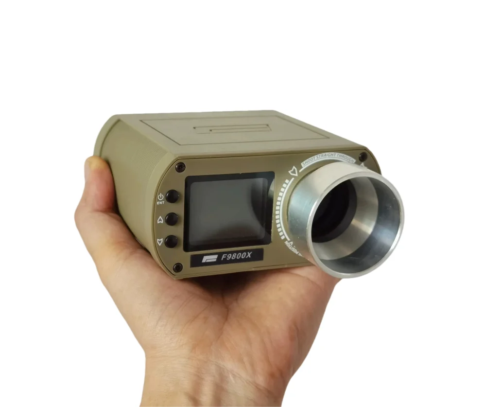 Bullet Firing Speed Shooting Chronograph with color TFT LCD for Muzzle Velocity & Kinetic Energy Testing F9800X Chronoscope