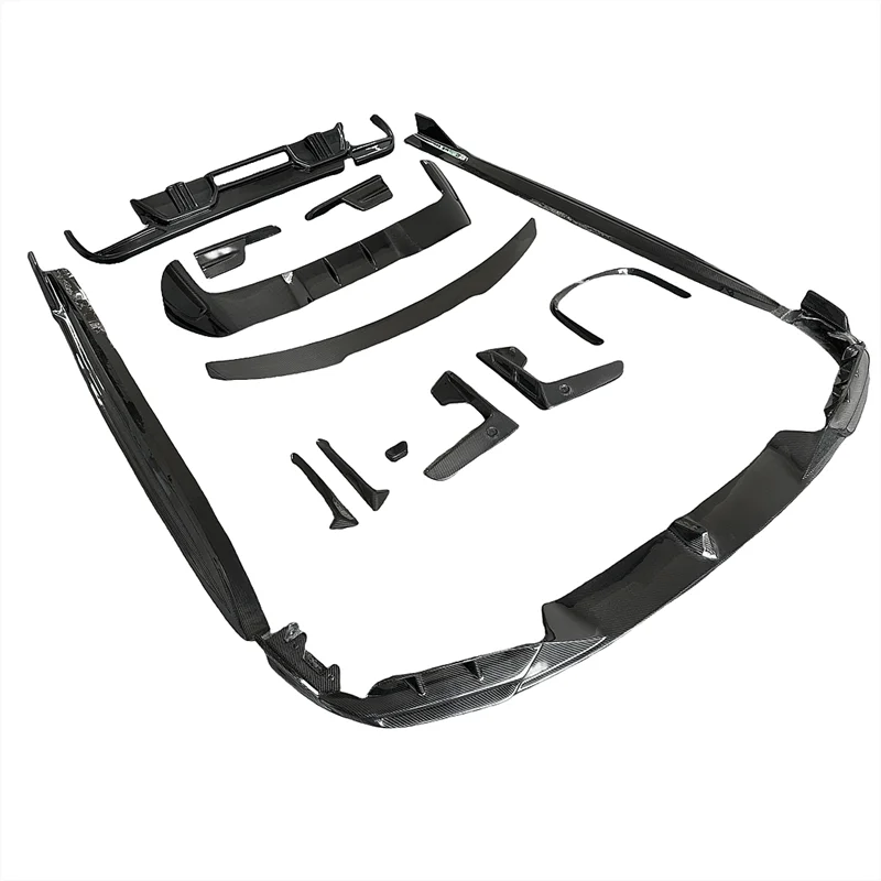 

LD Style Carbon Fiber Body Kit for BMW X5M F95 with Front Lip Rear Diffuser Side Skirts Rear Spoiler
