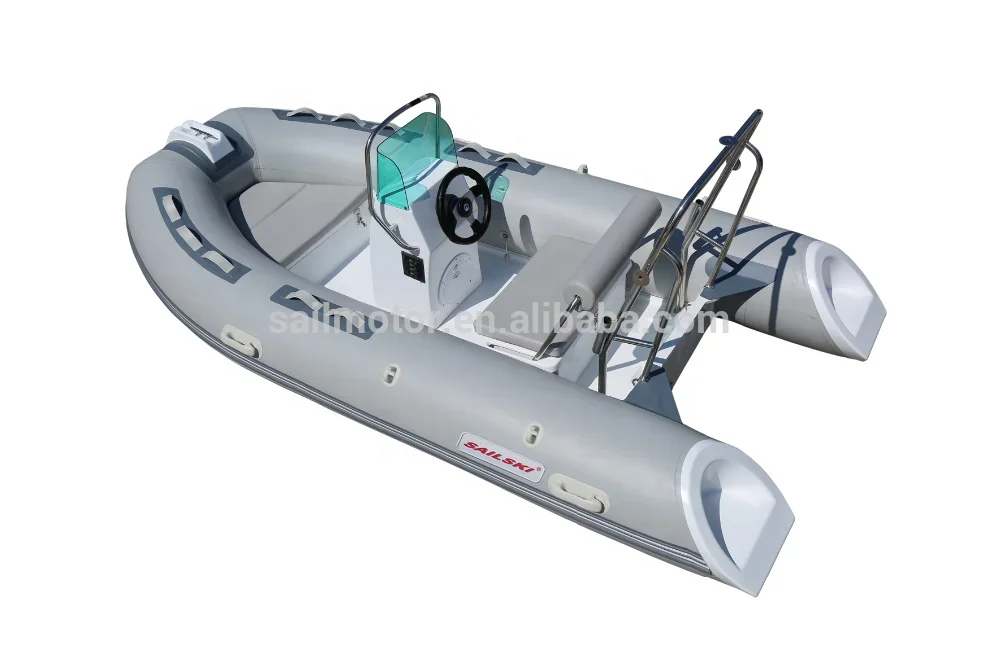 SAILSKI Fiberglass RIB Boat RIB360B 3.6m Sports for 5 Person (SAIL Outboards 15HP,20HP )