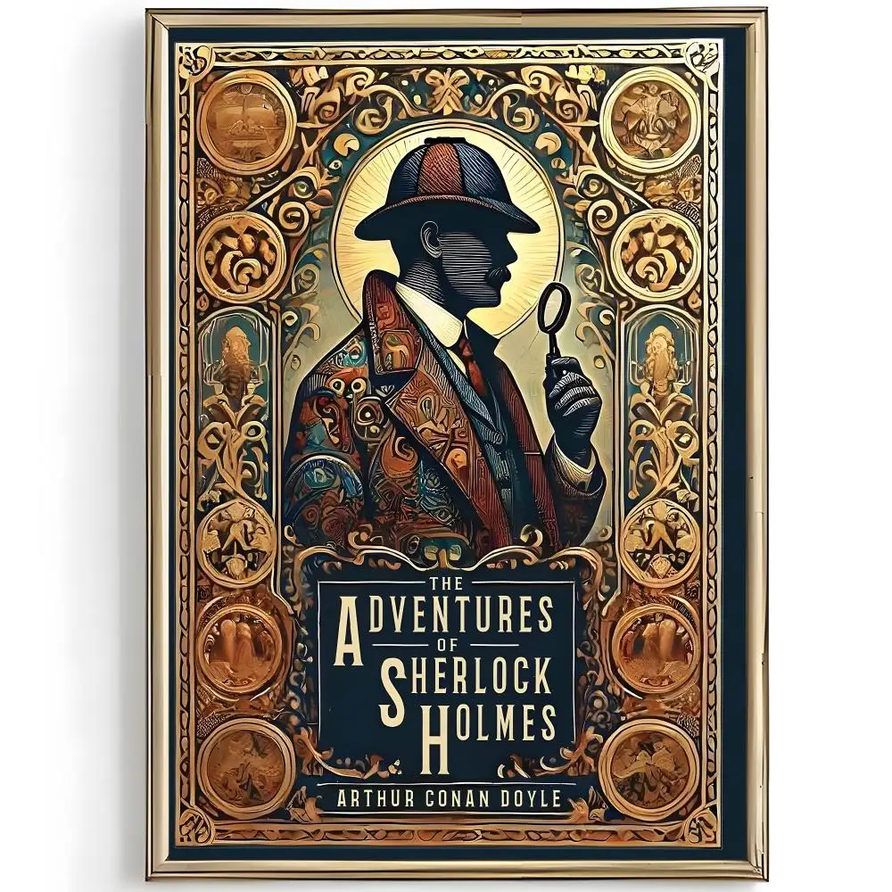 detective story T-The Adventures of Sherlock Holmes Poster Unique Home Decoration Ideas & Stylish Interior Art