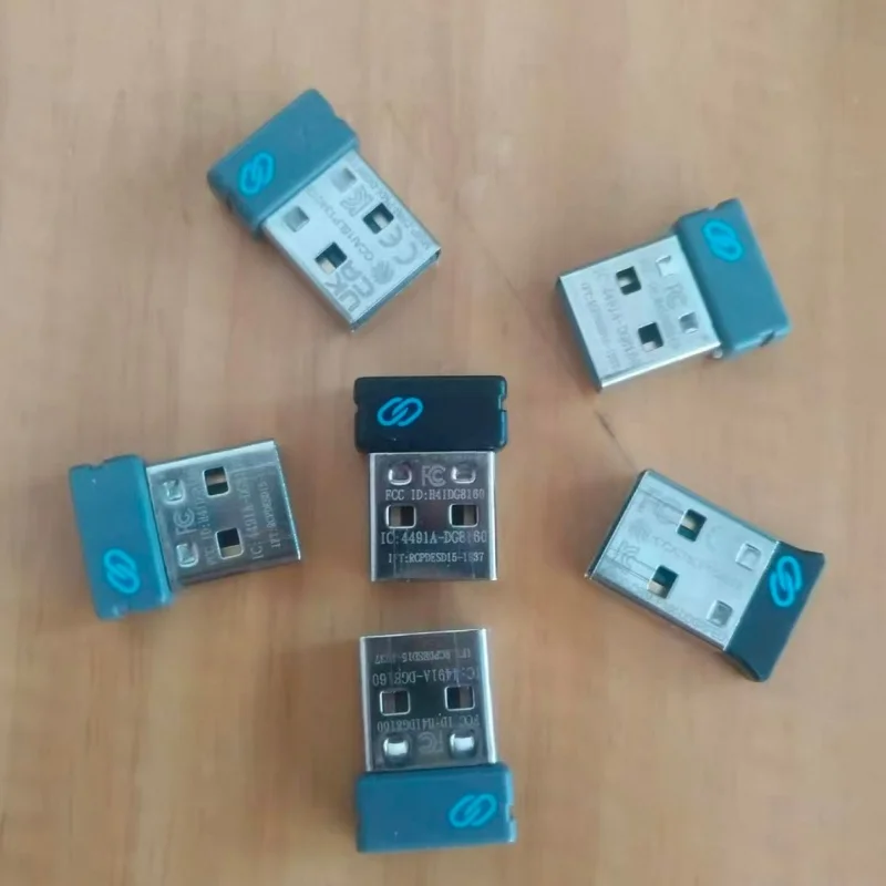 Adaptador USB Dongle Receptor Único para teclado e mouse sem fio Dell KM636 KM714 KM717 KM5221W KM7120 KM7321W WM126 WM116 WM527