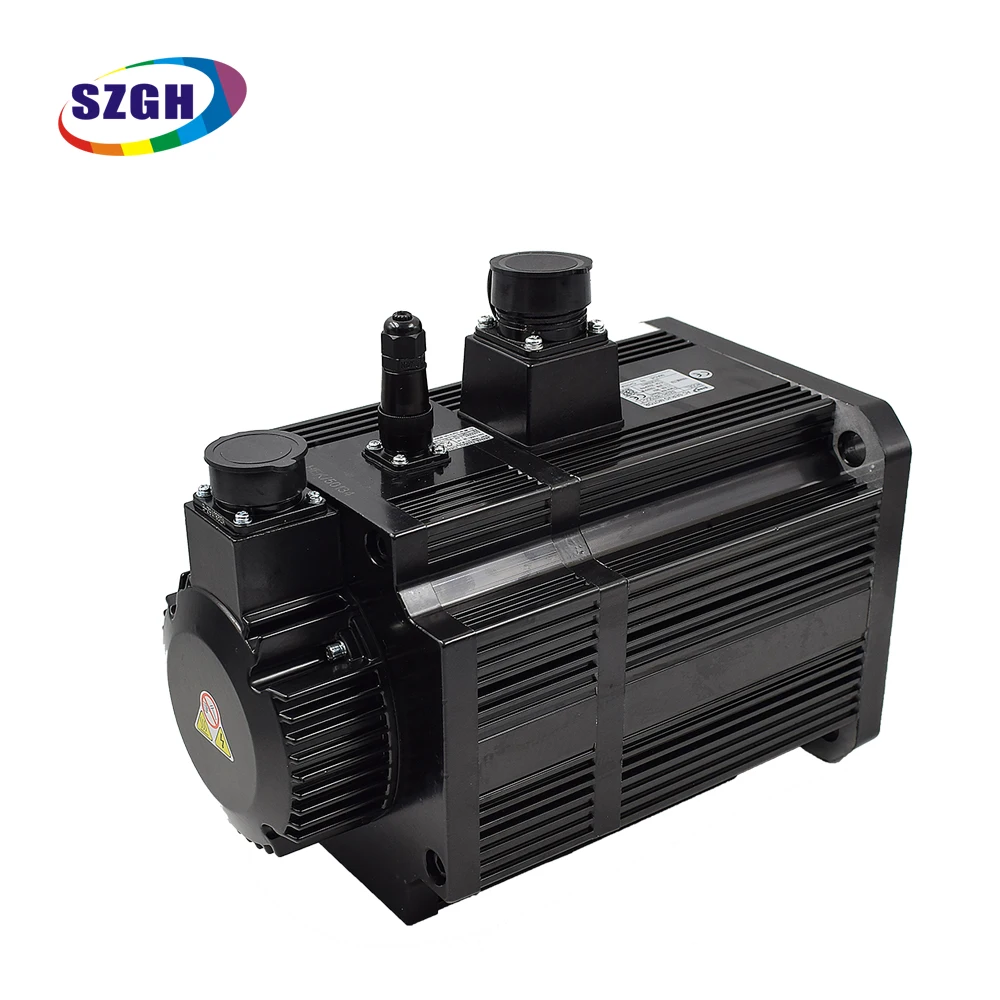 Freio selecionável de tensão de alta qualidade SZGH-18450cc 4.5kw 21.5nm 2000rpm CNC servo drive motor controlador Kit Ac Servo Motor