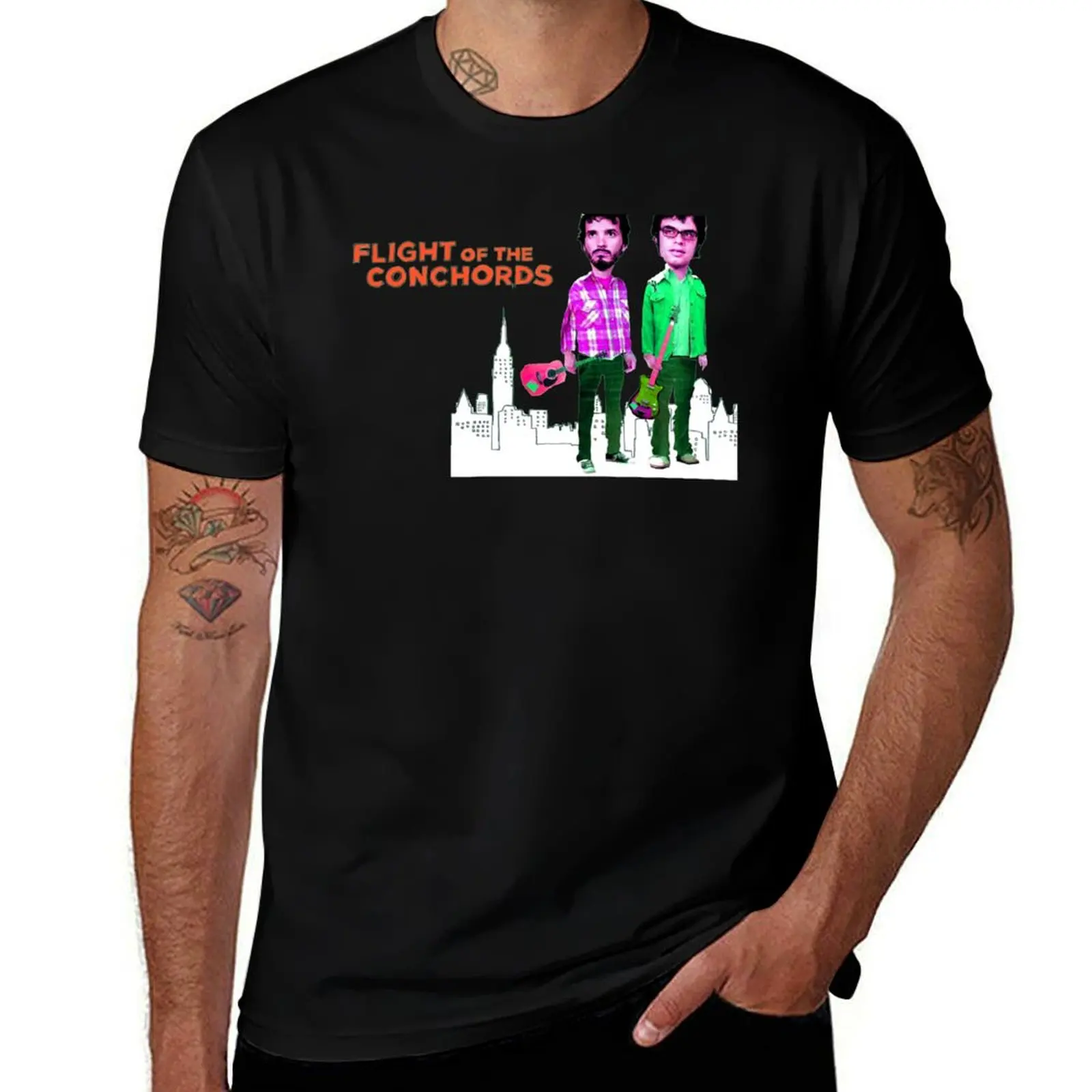 Flight of the Conchord T-Shirt Big Size Daily Wear T-Shirt