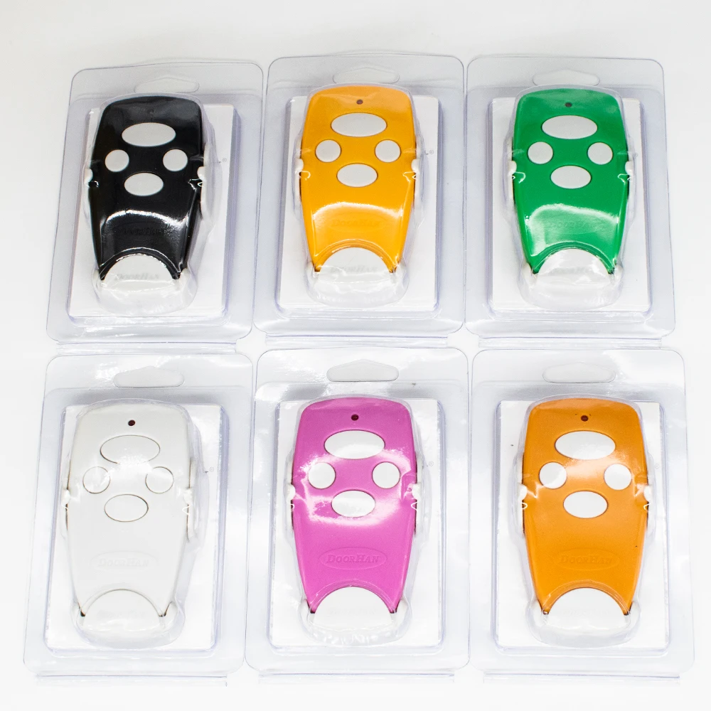 DOORHAN TRANSMITTER4 게이트 제어 433MHz 차고 문 원격 제어 여러 색상 아름다운