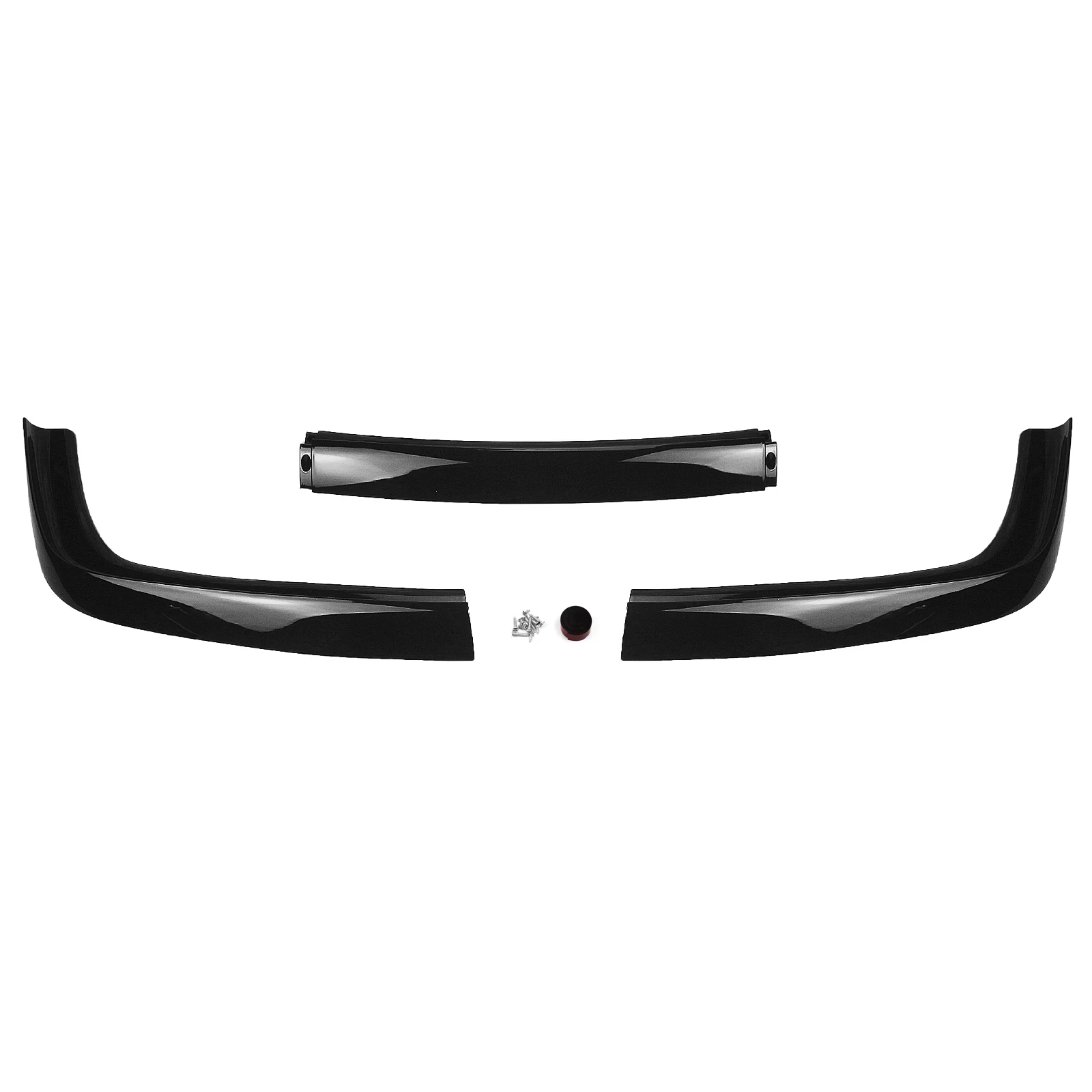 Front Bumper Spoiler Lip For BMW E36 M3 4-Door Sedan 2Door Coupe 1992-1998 Gloss Black/Carbon Fiber Look Lower Body Kit Splitter