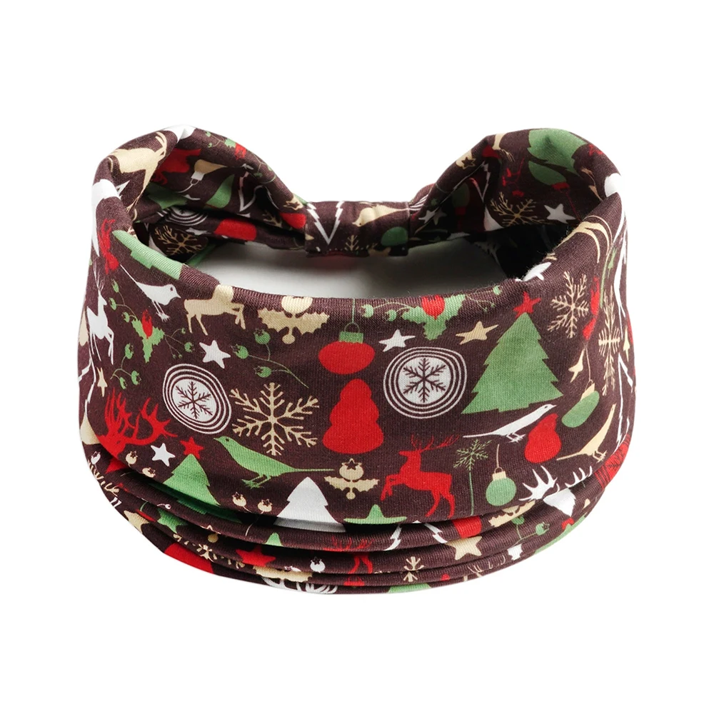 1pc Mode Nicht Slip Punk Stirnband Schädel Muster Stirnband Halloween Kopfbedeckungen Verknotet Haarband Haar Styling Zubehör – Detail 11