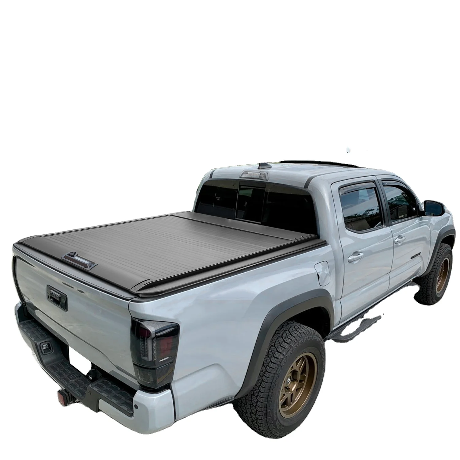 

Truck accessories pickup lid Aluminum Manual Roller Shutter Retractable Tonneau Cover for nissan navara np300 d40 2013-2025