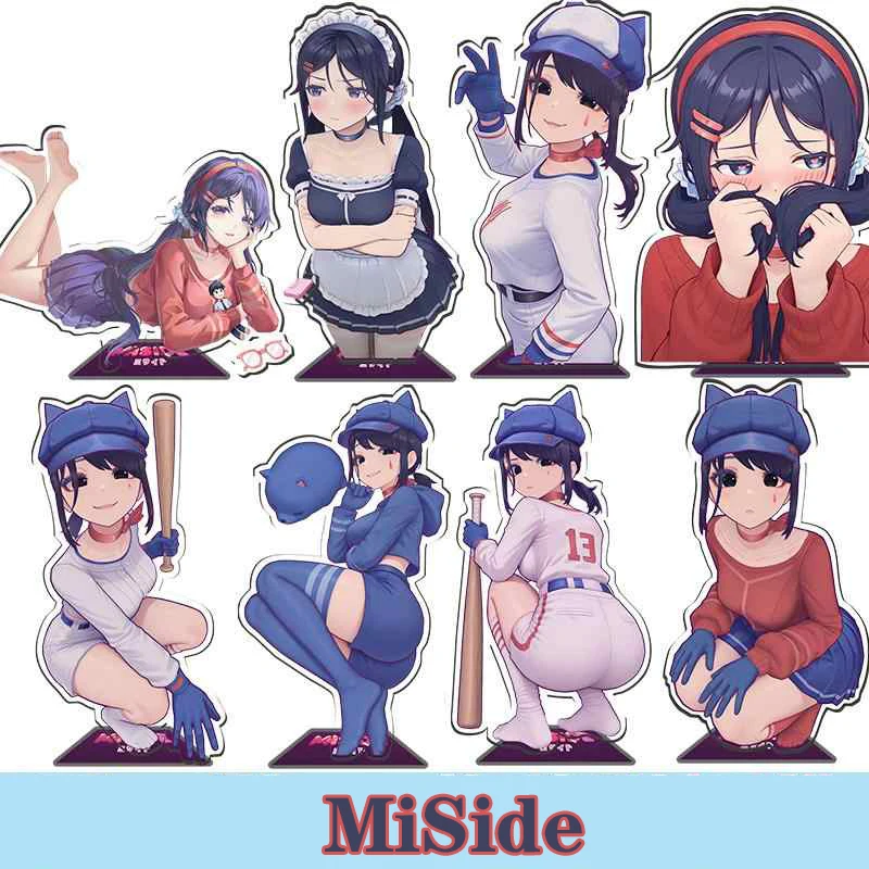 Game MiSide Mita ミタ Theme Acrylic Stand Figure Display Anime Cosplay Charm Cartoon Desktop Model Plate Decor Otaku Xmas Gift NEW