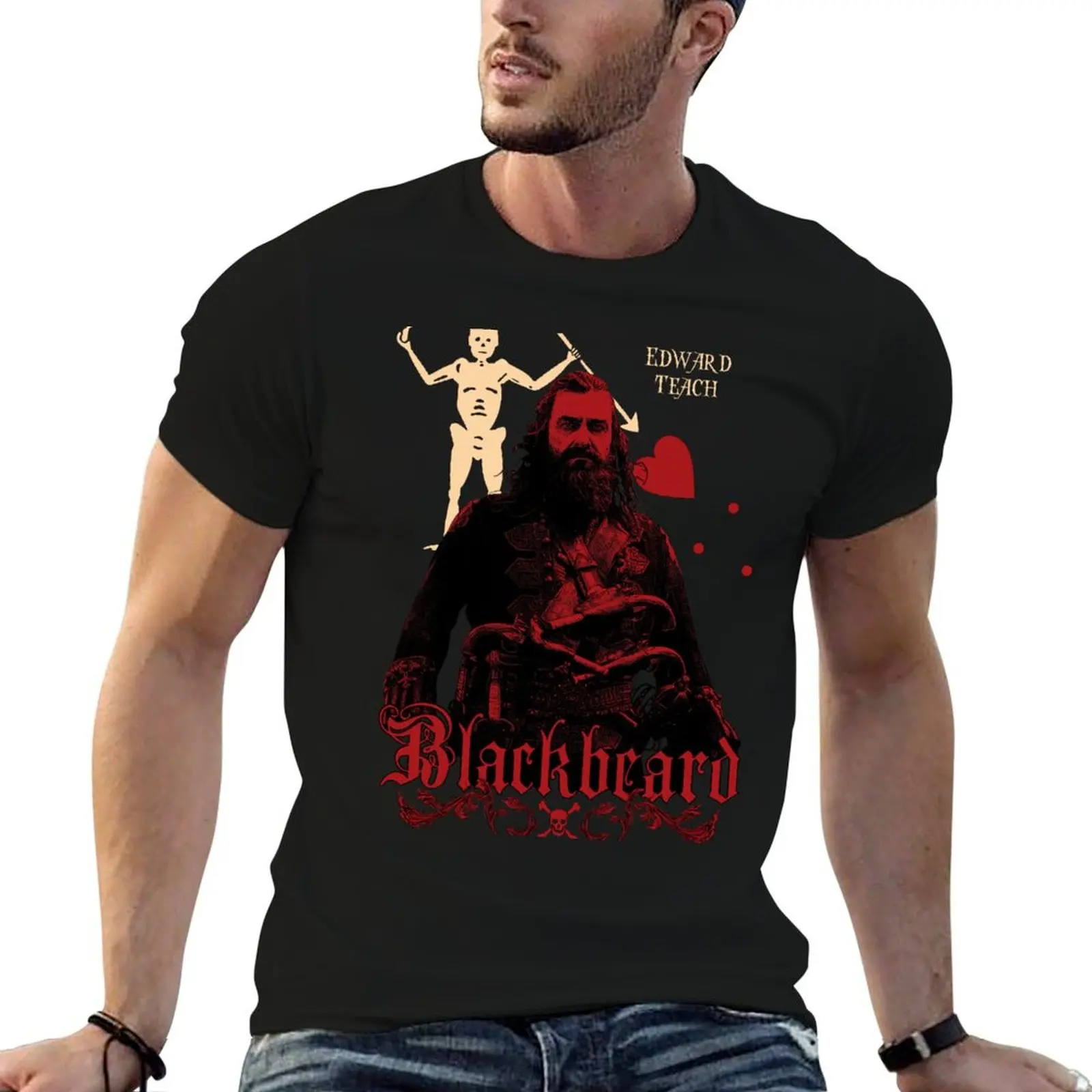 

Black Sails Blackbeard T-Shirt boys whites custom shirt customizeds mens white t shirts