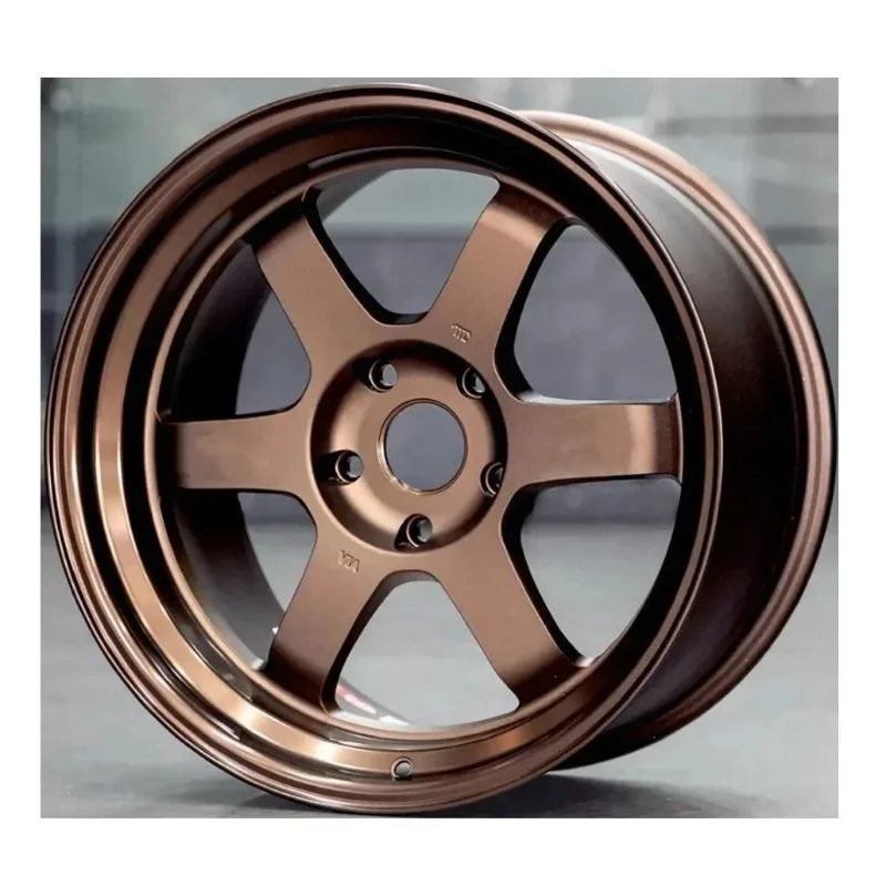 5X 112 إطارات TE37 عجلات مقعرة عميقة مخصصة لمقبض الشتاء الأمثل وتصفيف ما بعد البيع الديناميكي