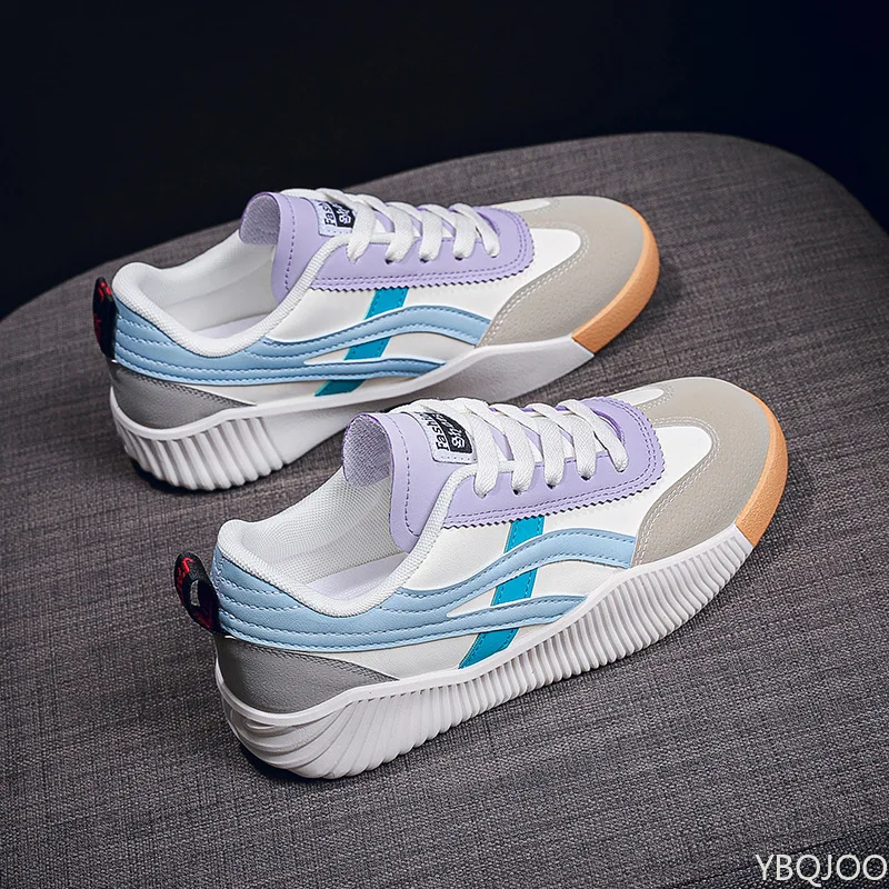 

New versatile white shoes Ladies Casual breathable flat Non slip running footwear Fashion comfort Women's Sneakers Zapatos Mujer