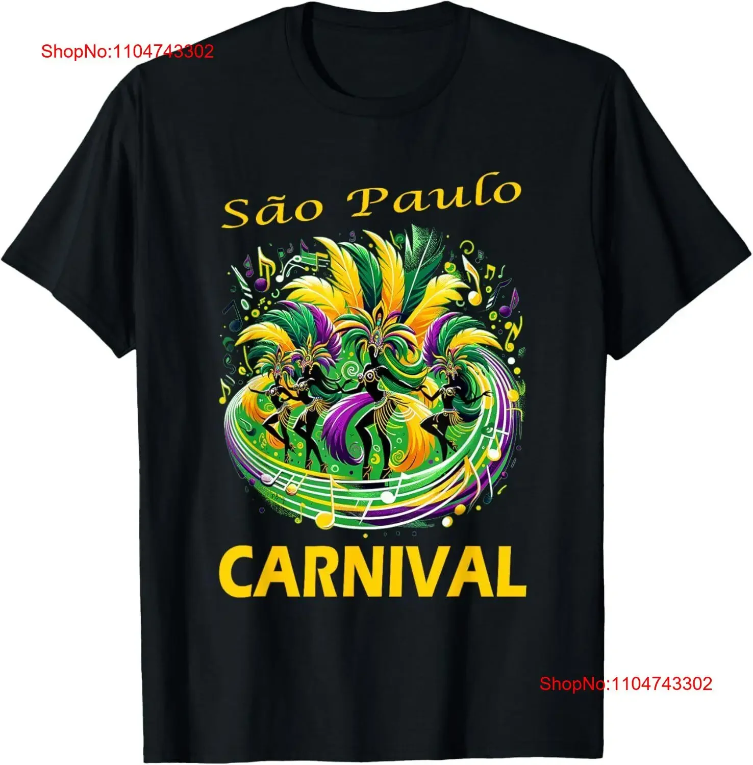 São Paulo Samba no Brasil Camiseta vintage Lavada Esticada streetwear Versátil Respirável roupas de grife Ligeiramente moda