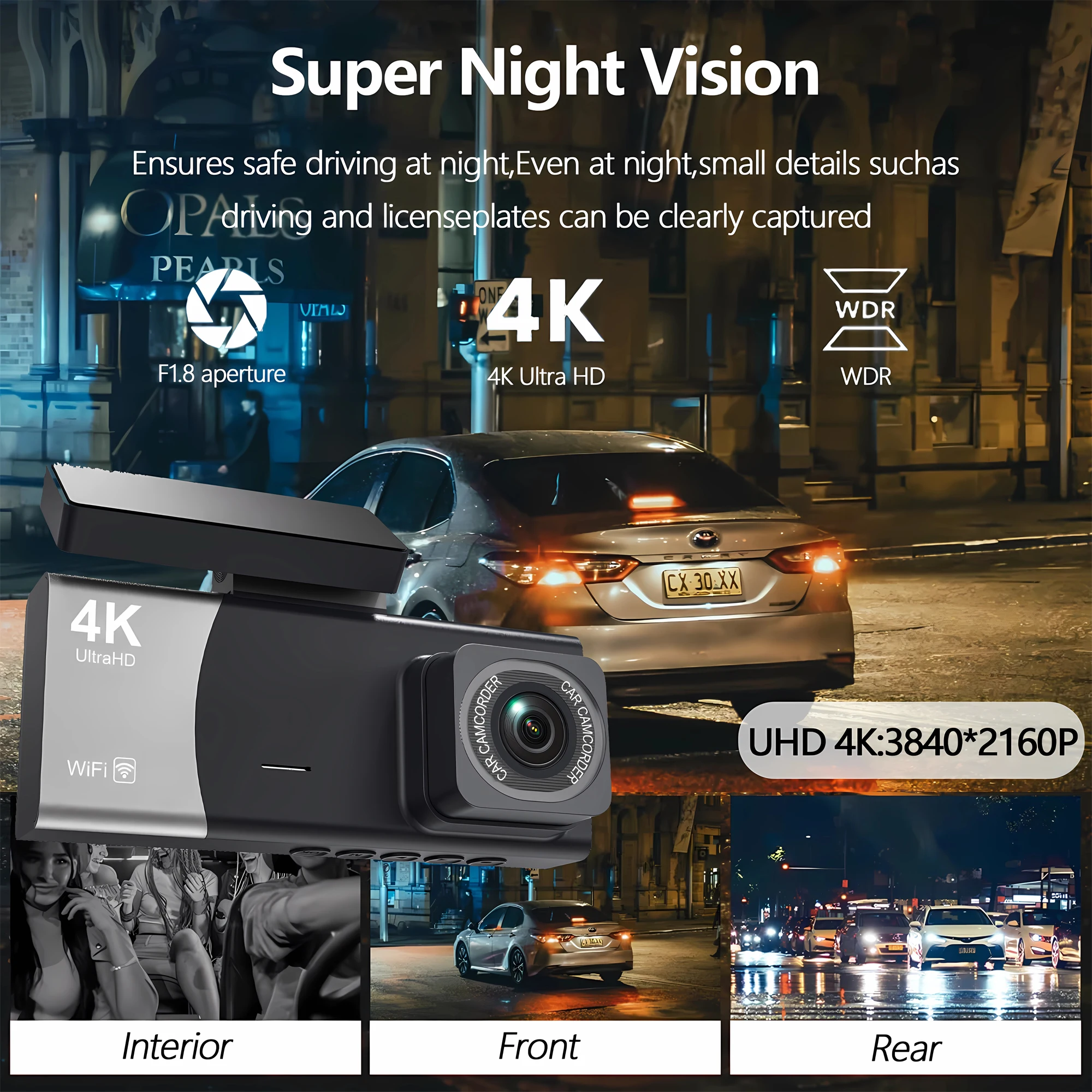 Grabador de vídeo Dvr para coc - Dash Cam 4K Sony Starvis reseña y precio