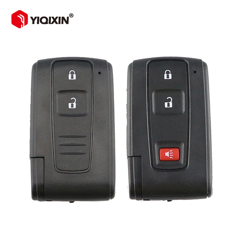 YIQIXIN per Toyota Prius Corolla 2004 2005 2006 2007 2008 2009 Verso Camry Remote Car Key Shell Cover 2/3 pulsante Uncut Blade