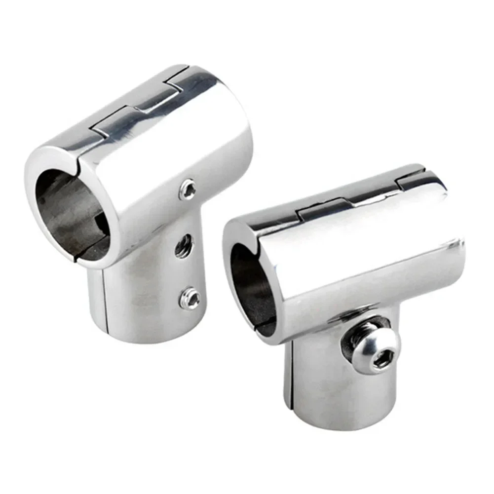 

Поручень для лодок из нержавеющей стали 316, фитинг T/Tee-сверхмощный соединитель для направляющих 90 градусов для труб диаметром 25 мм/22 мм