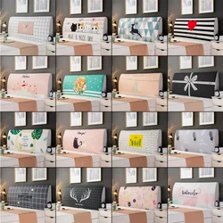 Printed Elastic All-inclusive Bed Head Cover Headboard Cover Washable Universal Size for Home Hotel Banquet