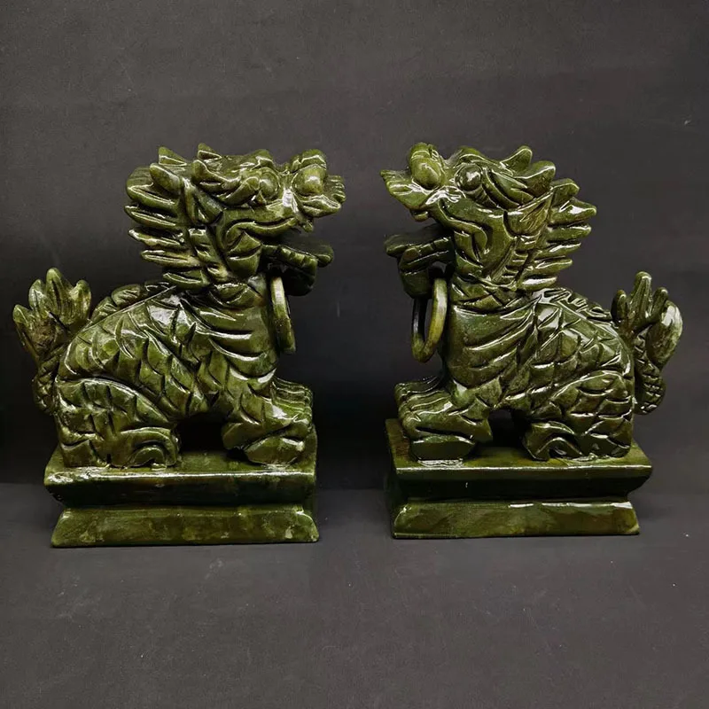 

Nanyu Kirin Figurine Home Living Room TV Cabinet Decoration Office Craft Gift Ornament