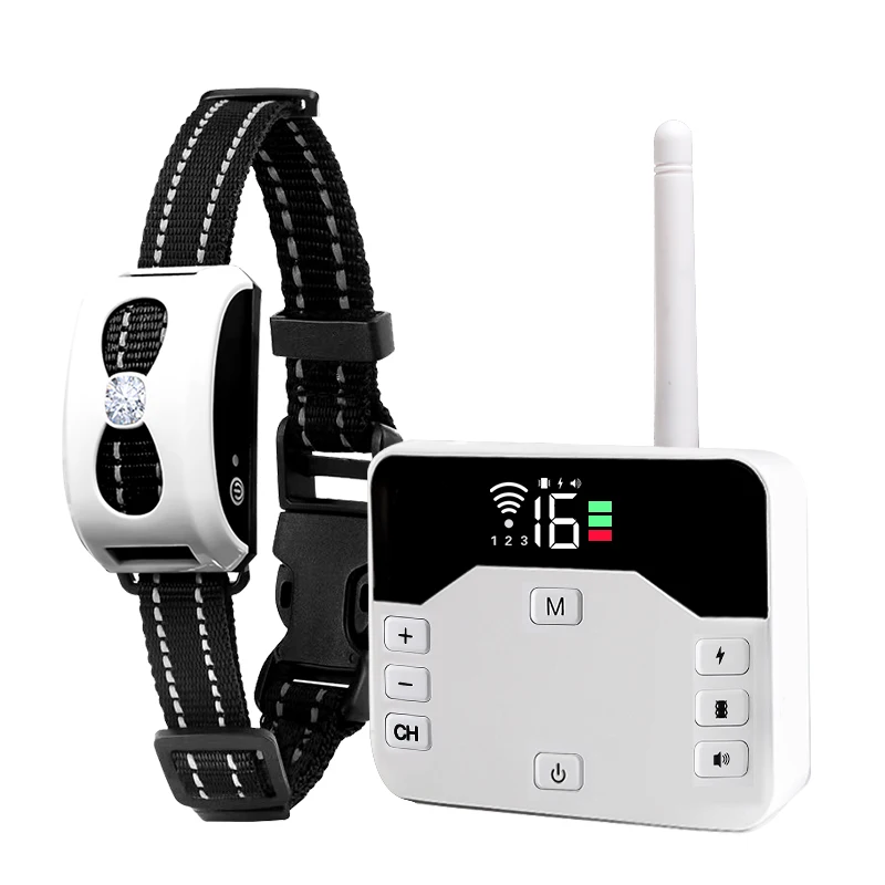 WXRPET 2-in-1 Wireless Dog Fence and Remote Training Collar 8