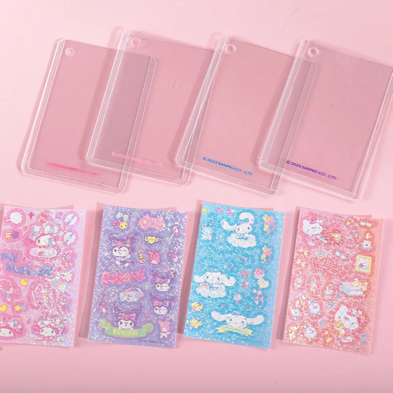 Sanrio Card Guka Blind Bags Cartoon Cinnamoroll Kuromi Melody Hello Kitty Collection Cards Children Birthday Gifts