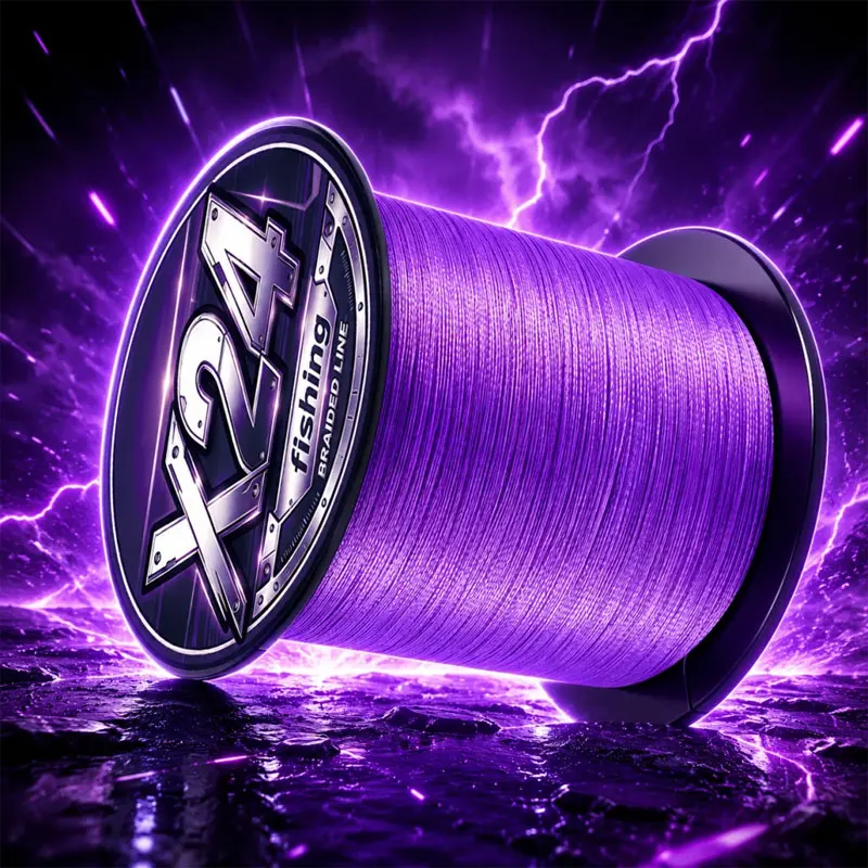 Neue X24 Strands Angelschnur 300M/500M/1000M Geflochtene PE-Angelschnur Starke Angelschnur Multifilament Langlebige Angelschnur – Detail 1