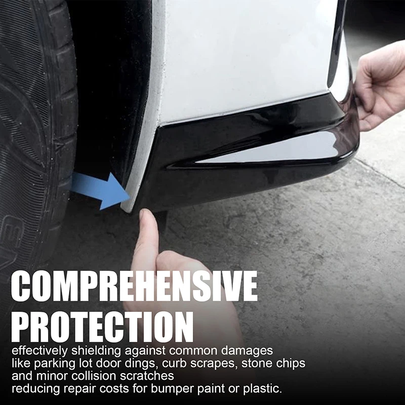 المصد الأمامي ركن معدات الحماية لنيسان 14th سيلفي سنترا 2023-2024 المضادة للخدش الوفير الجانب الزاوية تقليم اكسسوارات السيارات #5