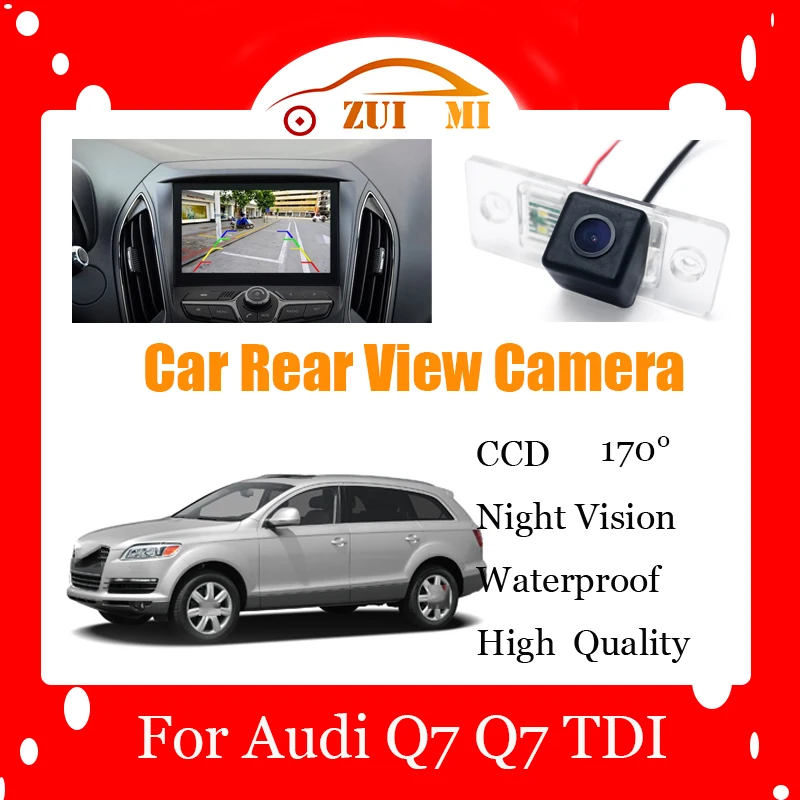 

Car Reverse Rear View Camera For Audi Q7 Q7 TDI 2007~2009 Waterproof CCD Full HD Night Vision Backup Parking Camera