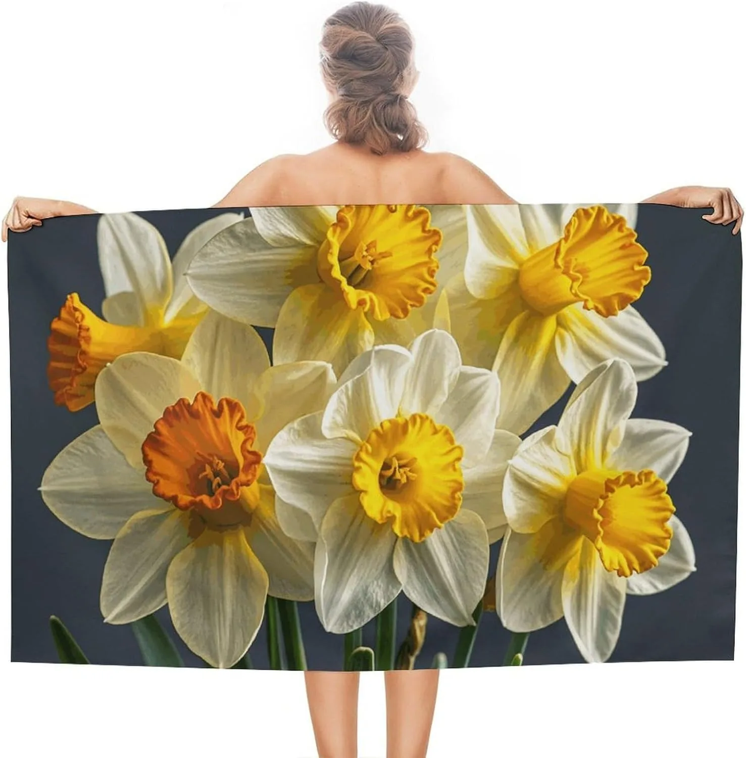 1PC Flowers pattern Beach Towels Festival gifts Birthday Towel Quick-Dry Beach Towel For Yoga Tourism Beach GYM Camping Swimming