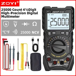 Home Industrial Repair 25000 Counts Digital Multimeter Auto Range Precision Voltage Current Tester ZOYI ZT-225