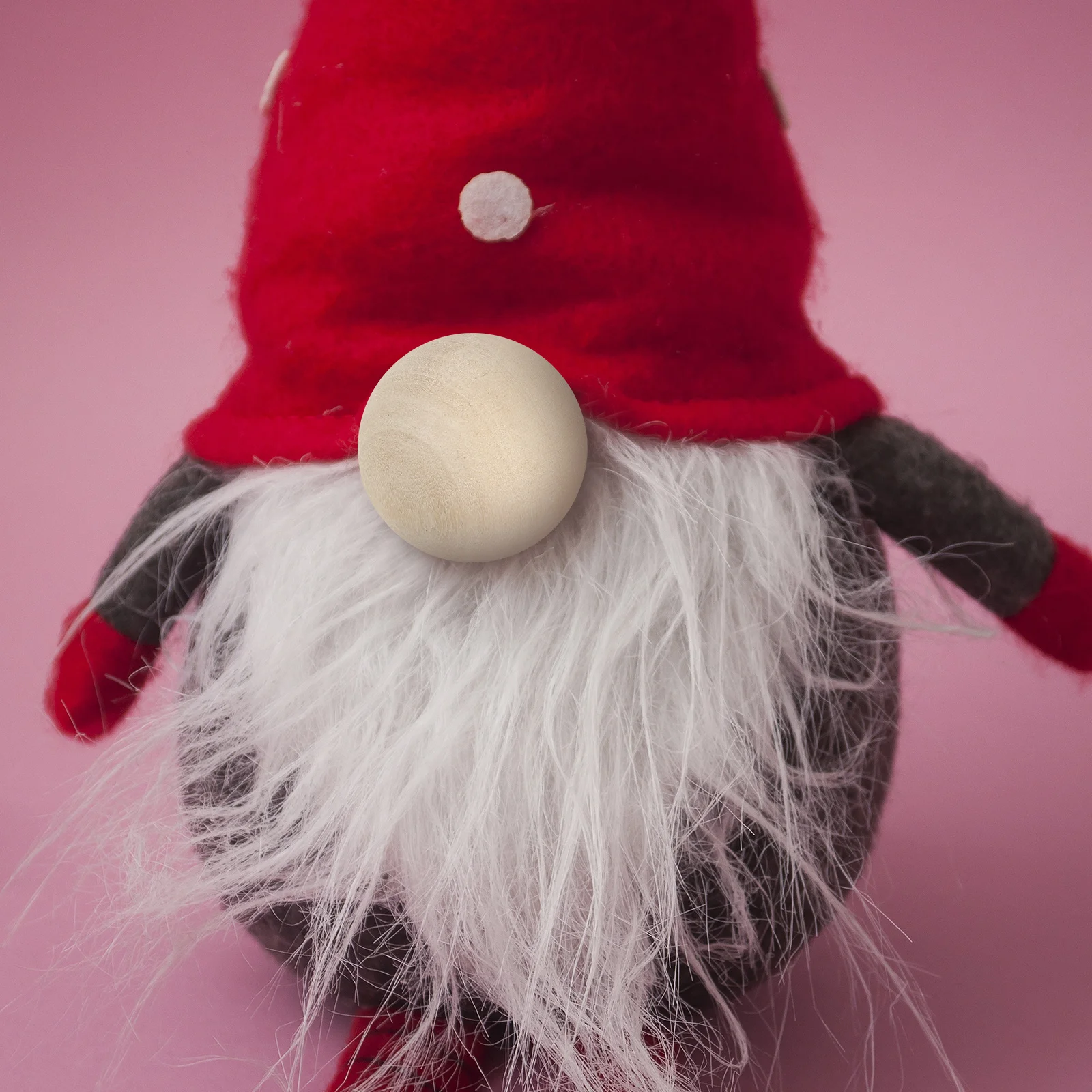 

50Pcs Round Wooden Balls No Hole Natural Wood Spheres Smooth Surface Craft Balls for DIY Decoration Ornaments Home Art Projects