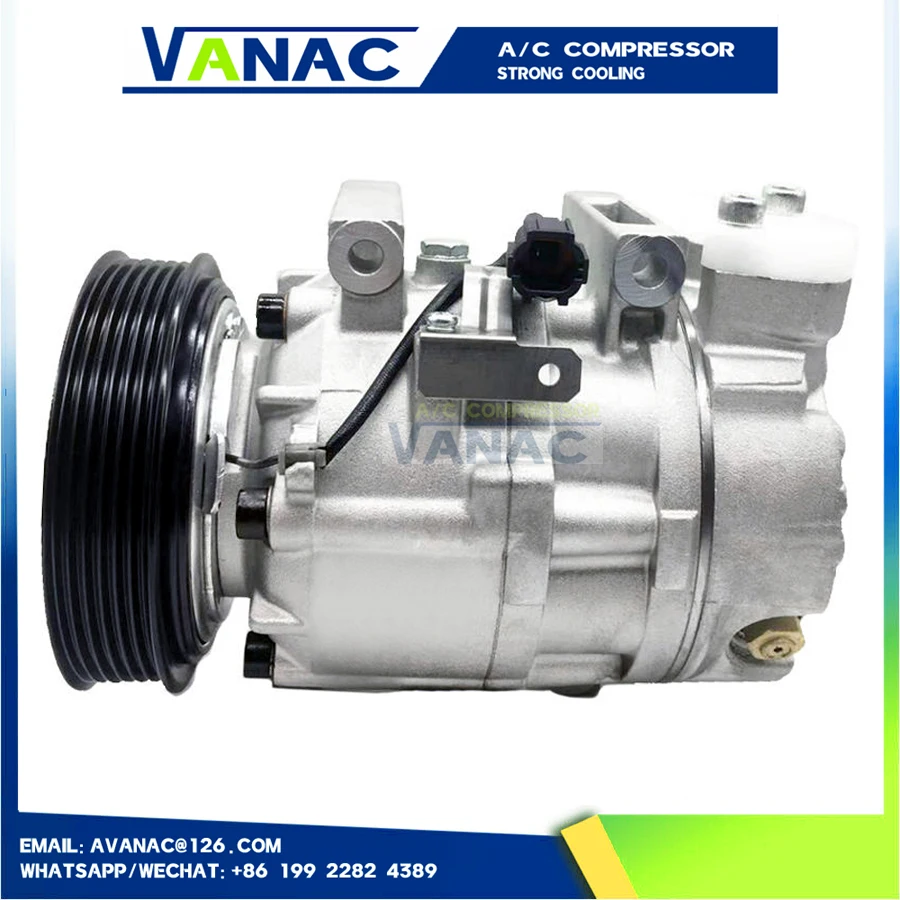 NEW AC Compressor For Nissan Elgrand 2.5L 3U130-45010 92600-WL80A 92600-WL000 3U13045010 92600WL80A 92600WL000 CALSONIC CWE618