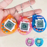 1PC Tamagotchi Virtual Transparent Electronic Pets Handheld Training Game Nostalgic 168 Pets Mini Pet Machiner Funny Toys