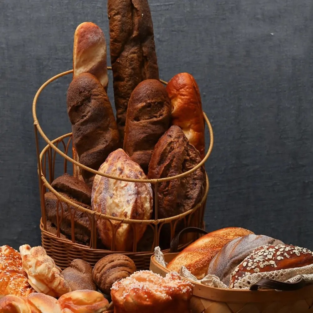 Artificial Bread Simulation French Baguette Kitchen Toy Home Decoration Bakery Scene Model Shopwindow Ornament Accessories - Detail 1