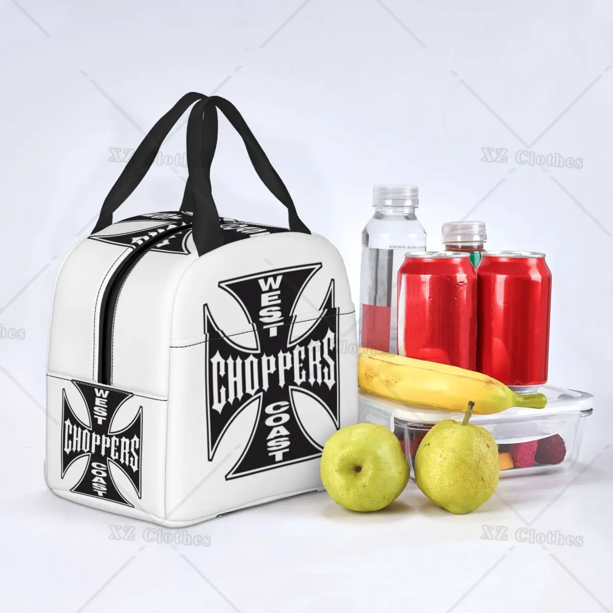 West Coast Iron Cross Choppers Thermal Insulated Lunch Bag